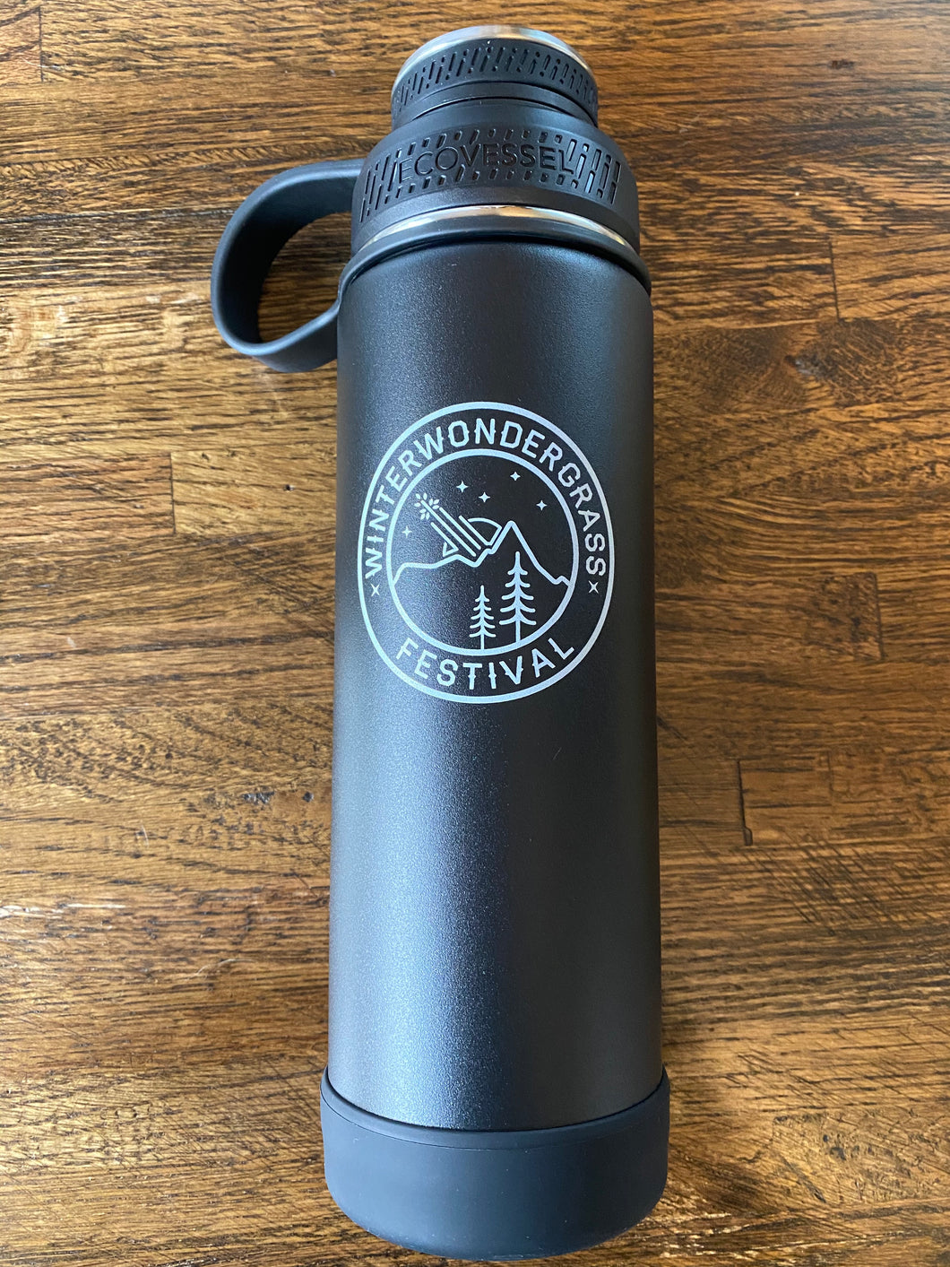 The WWG Insulated Water Bottle with Tea Strainer - 24 oz