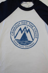 3/4 Sleeve Campout for the Cause - Youth T-Shirt