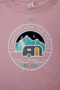 Short Sleeve T-Shirt - Toddler Campout for the Cause