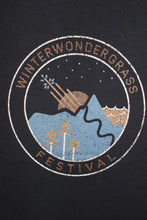 Load image into Gallery viewer, Short Sleeve T-Shirt - WinterWonderGrass Guitar/Mountain Logo, Adult Unisex
