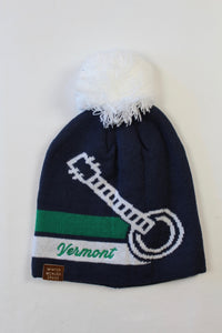 Knit Hat - WinterWonderGrass, Vermont, Banjo