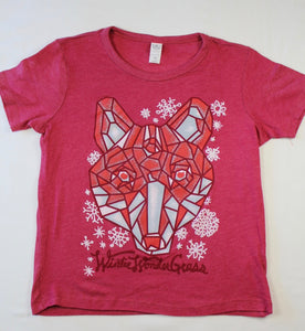 Short Sleeve Youth T-Shirt - WinterWonderGrass Wolfie