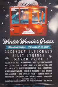 Line-up Poster - Steamboat Springs 2020
